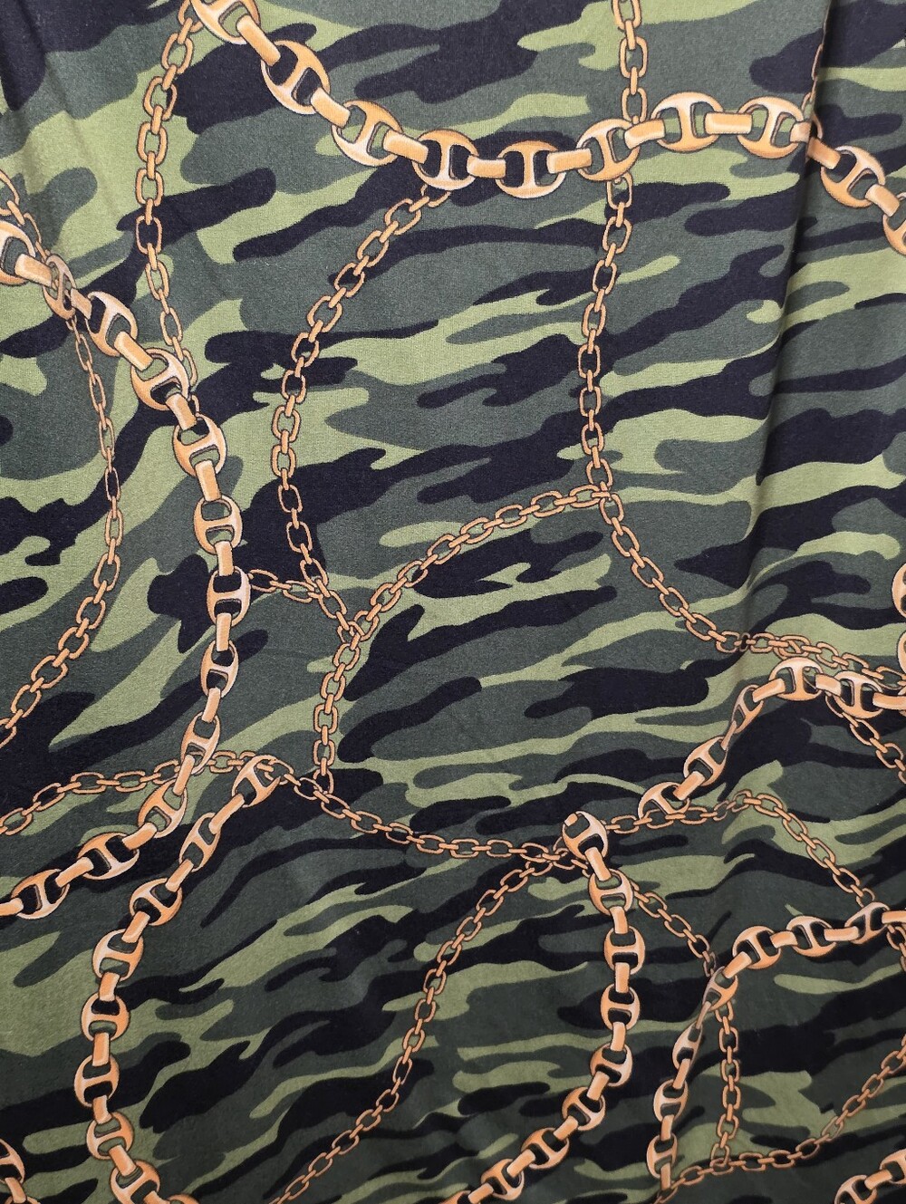Camo & Chain Slip/Tank Dress - Picture 4 of 6